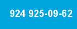 924 925-09-62